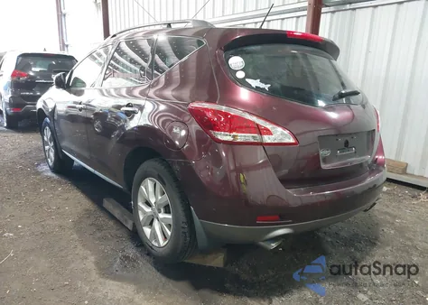 2014 Nissan Murano Sl from USA, damaged, VIN JN8AZ1MW4EW513372